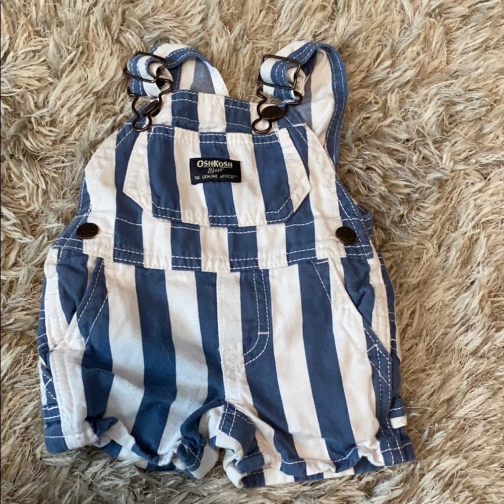 Baby boy shorts overalls